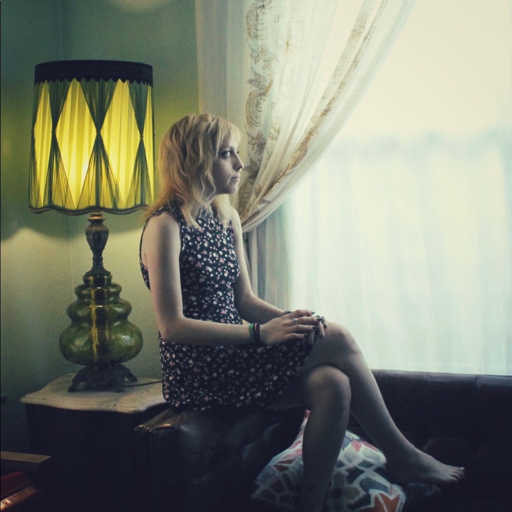 The Black Floral Dress